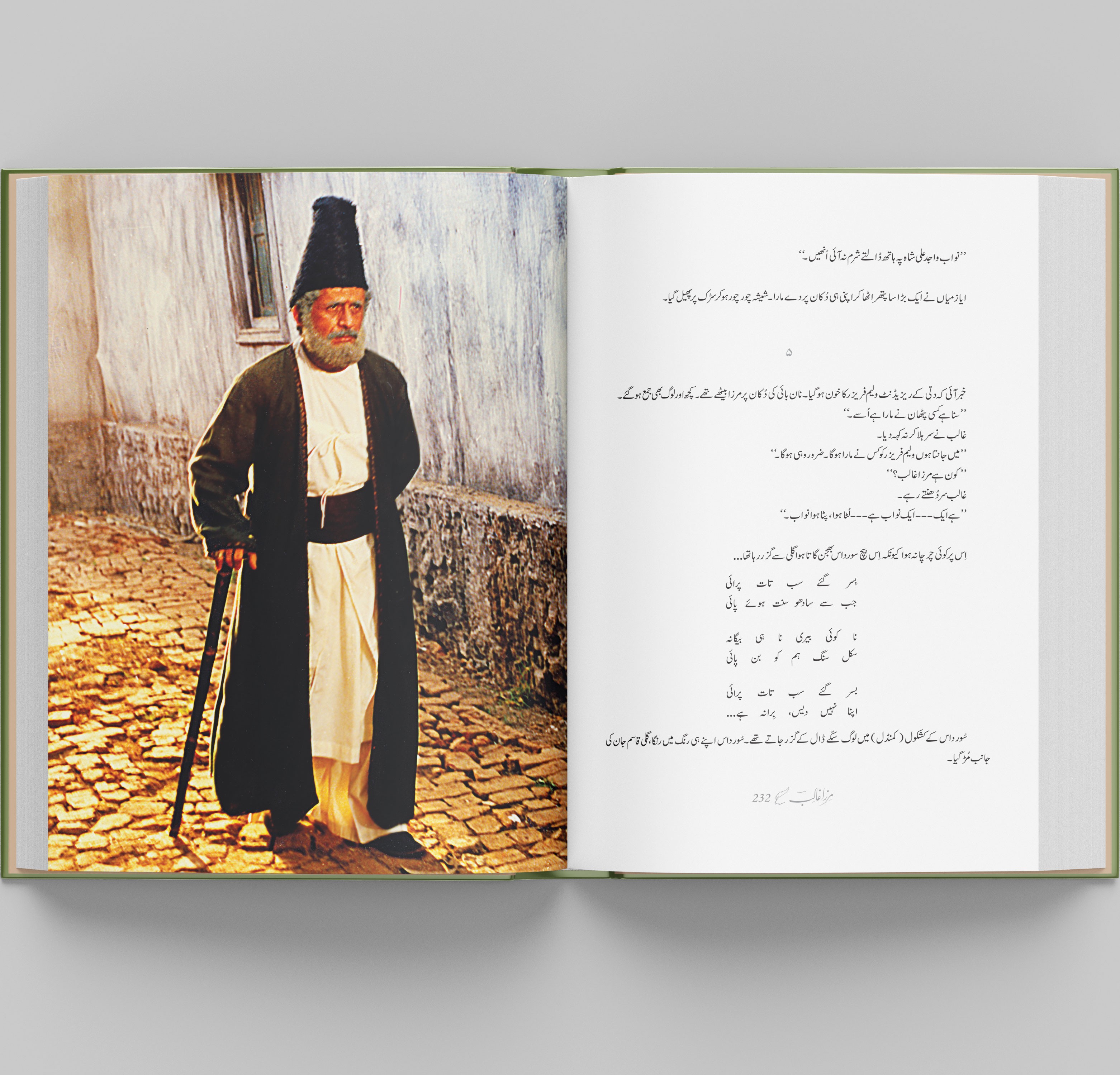 MIRZA GHALIB - AIK SAWANAHI MANZARNAMA (ILLUSTRATED EDITION)