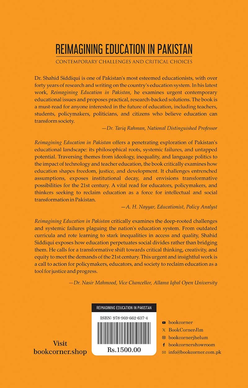 REIMAGINING EDUCATION IN PAKISTAN