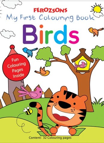 MY FIRST COLOURING BOOK BIRDS