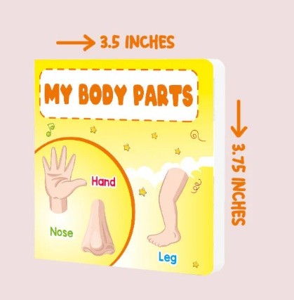 MY TINY BOARD BOOKS: MY BODY PARTS