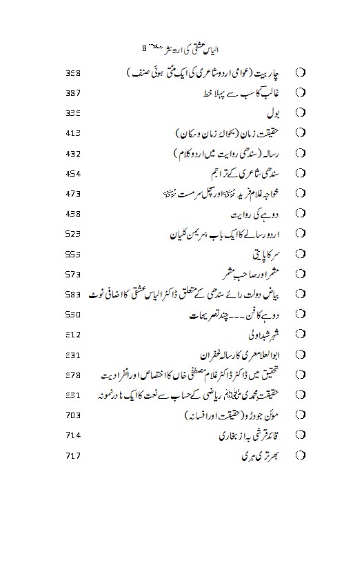 ILYAS ISHQI KI URDU NASAR